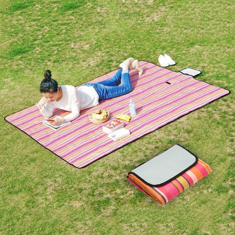 600D Waterproof Oxford Foldable Cloth Outdoor Beach Camping Mat Picnic Blanket, Size: 150*130cm, Random Color Delivery, Size: 150*130cm
