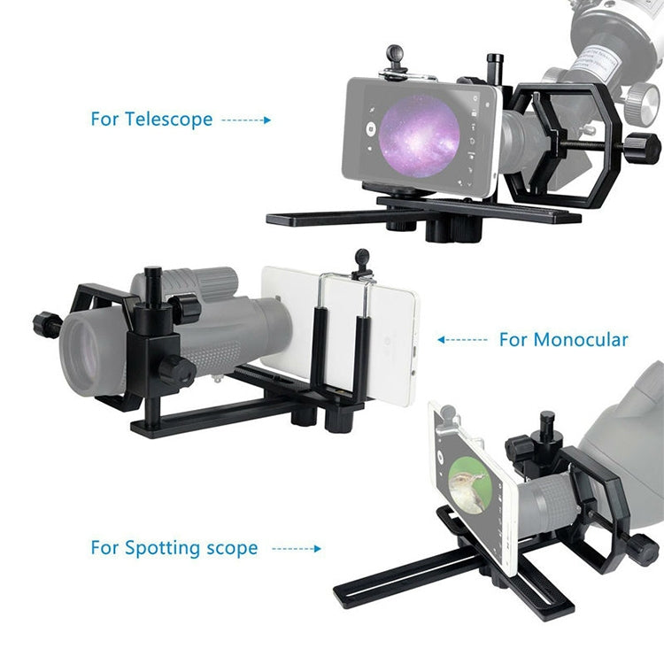 Datyson 5P0010L Telescope Photography Stand, Standard + 2 Phone Holder, Standard + 2 Phone Holder