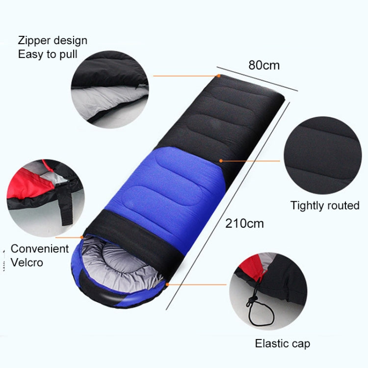 Outdoor Camping Sleeping Bag Splicing Indoor Cotton Sleeping Bed, Size: 210x80cm, Weight: 2.2kg, 2.2kg