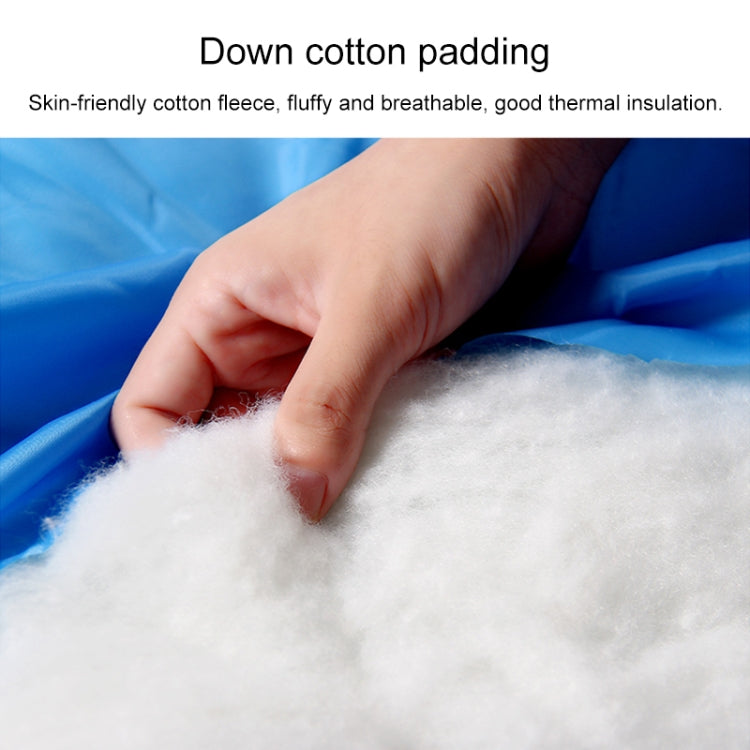 Outdoor Camping Sleeping Bag Splicing Indoor Cotton Sleeping Bed, Size: 210x80cm, Weight: 2.2kg, 2.2kg