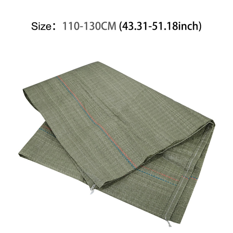10pcs Plastic Building Logistics Express Cargo Packing Snakeskin Bag, Size: Large 110 x 130cm, 110 x 130cm