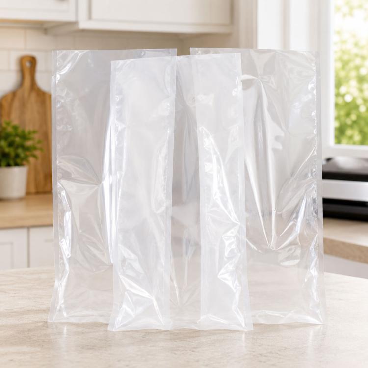 100 PCS Food Vacuum Packaging Transparent Plastic Bag Nylon Fresh-keeping Bag, Size: 25cm x 35cm, Size: 16cm x 24cm