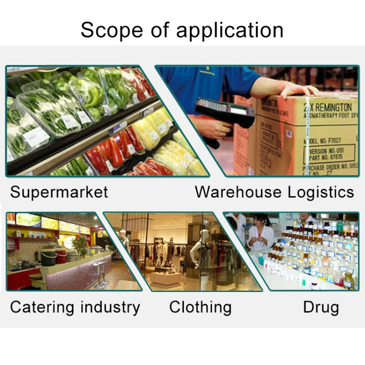 500 PCS Self-adhesive Outer Box English Warning Sticker Fragile Label, Size: 76x127mm, 76 x 127mm