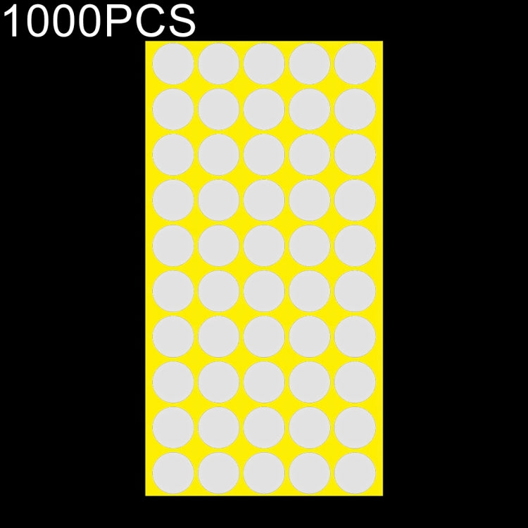 1000 PCS Round Shape Self-adhesive Colorful Mark Sticker Mark Label
