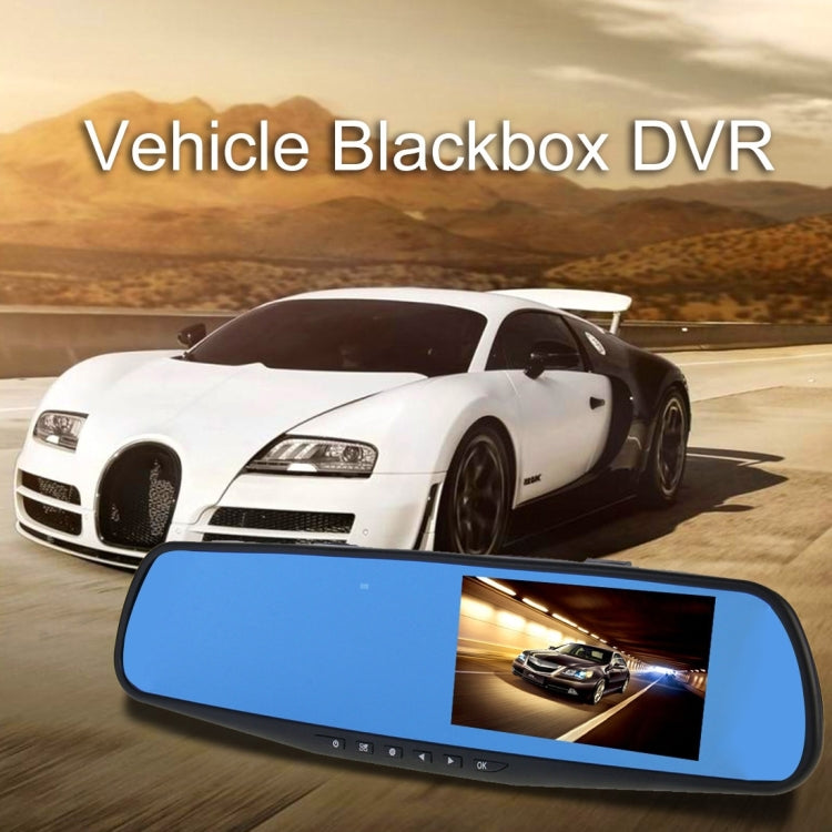 G20 HD 1080P 4.3 inch Screen Display Vehicle DVR with Reversing Camera, Generalplus 2248 Programs, 170 Degree Wide Angle Viewing, Support Loop Recording / Motion Detection Function, G20