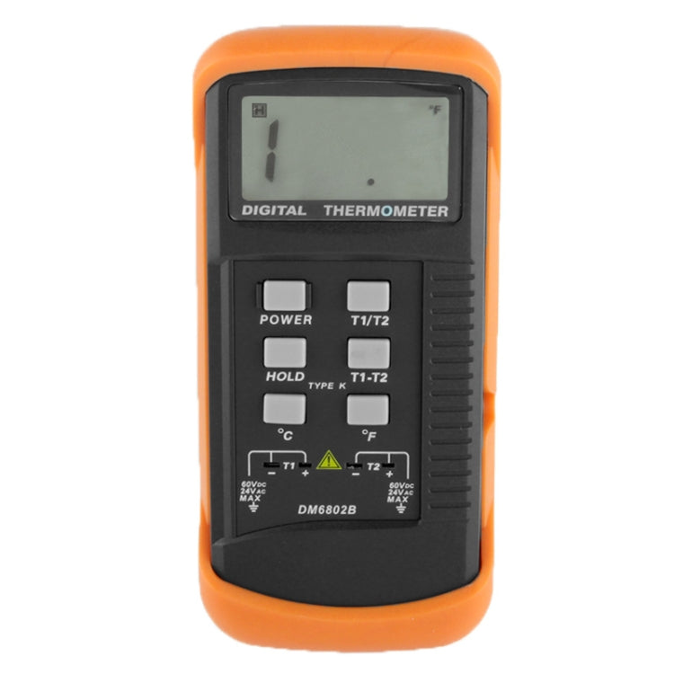 Digital Thermometer with Two K-Type Sensors , DM6802B