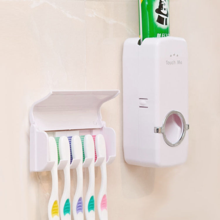 Automatic Toothpaste Dispenser With Toothbrush Holder, Toothpaste Dispenser With Toothbrush Holder