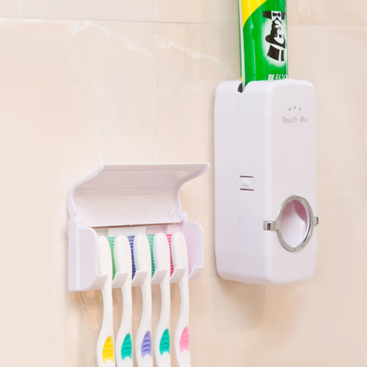 Automatic Toothpaste Dispenser With Toothbrush Holder, Toothpaste Dispenser With Toothbrush Holder