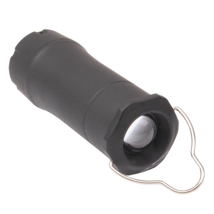 Telescopic LED Flashlight with Clip