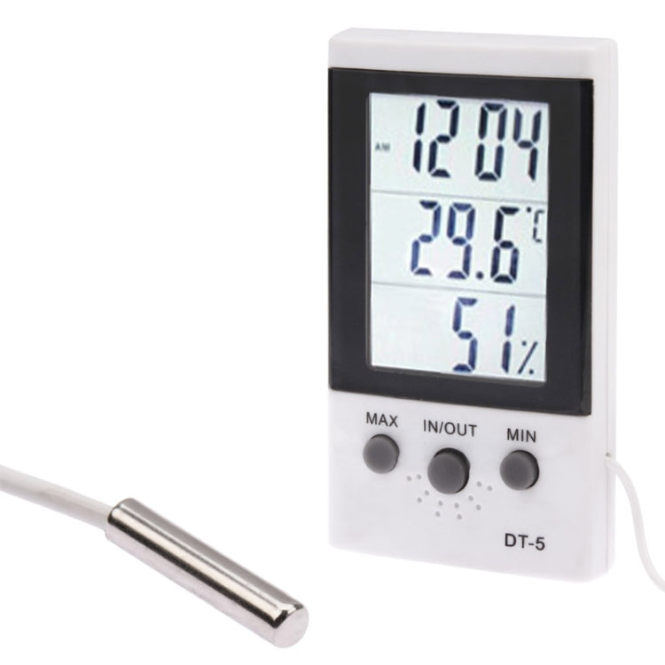 Digital Hygrothermograph, Thermo-hygrometer DT-5, DT-5