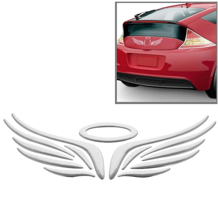 3D Car Sticker, Wings Pattern (Size: 15.7cm x 5.5cm), Demon Pattern (Size: 15cm x 5.5cm), Crab Pattern (Size: 10cm x 8cm), Angel Wings (Size: 16cm x 5.5cm), Footprint Pattern (Size: 7cm x 6cm), Rose Pattern (Size: 10.5cm x 8cm)