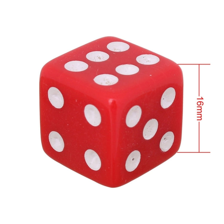 Universal 8mm Dice Style Plastic Car Tire Valve Caps, Pack of 4, Dice Shape 3 Magenta, Dice Shape 3, Dice Style 3