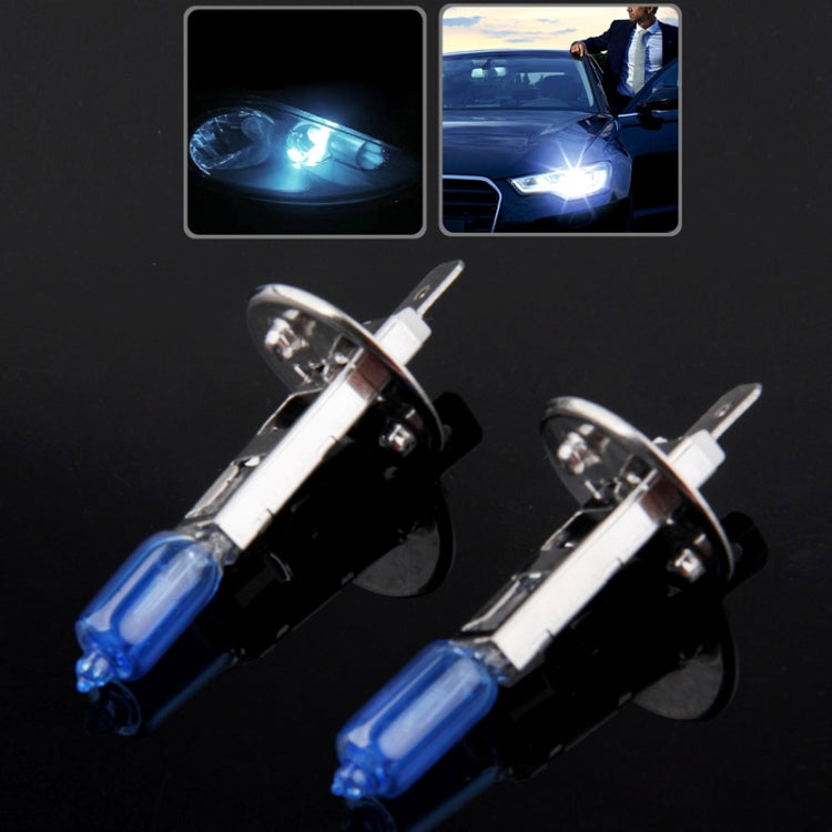 Halogen Bulb, Super White Car Headlight Bulb, 12 V / 55W, 6000K 1700 LM (Pair), H7, H11, H1, H4, 9005, 9006