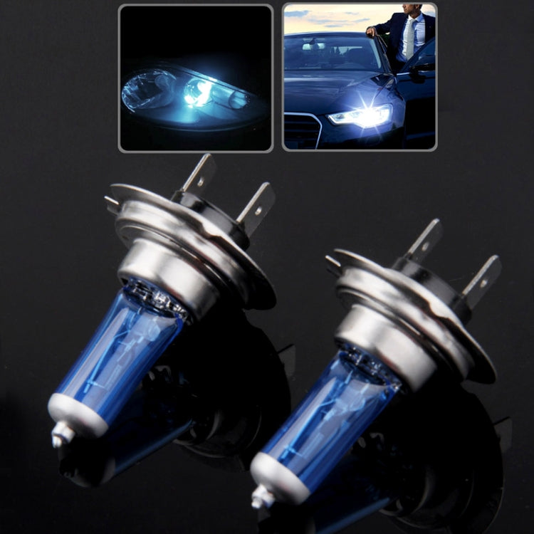 Halogen Bulb, Super White Car Headlight Bulb, 12 V / 55W, 6000K 1700 LM (Pair), H7, H11, H1, H4, 9005, 9006