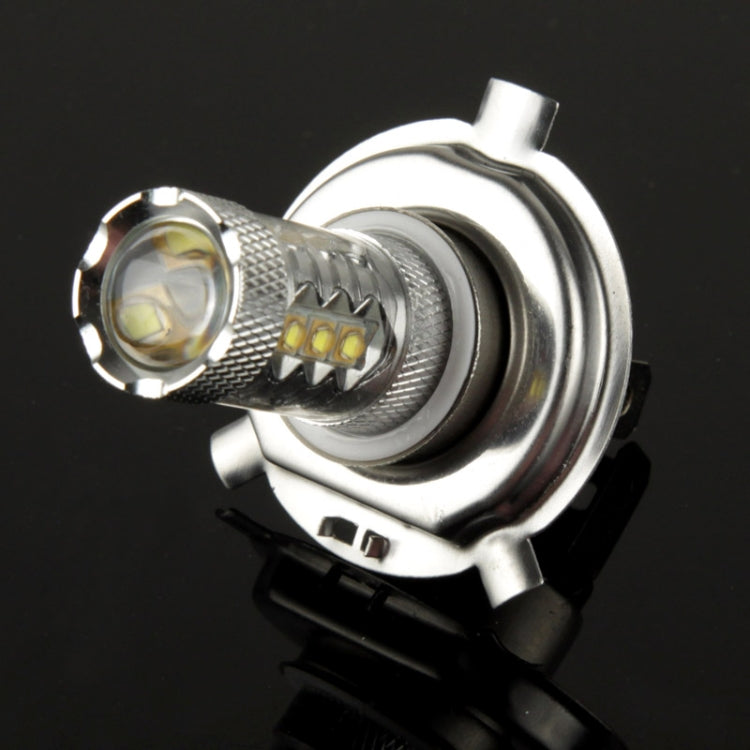 H4 80W White 16 CREE LED Fog Light for Vehicles, DC 12V, H4 80W