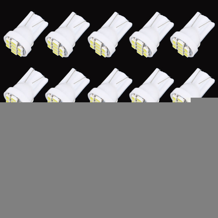 10 PCS T10 8 LED Car Signal Light Bulb