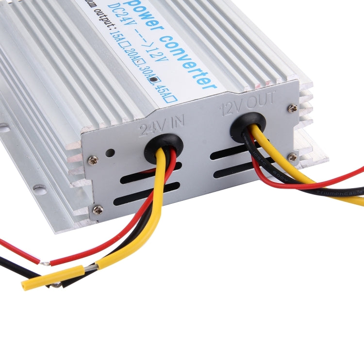 DC 24V to 12V Car Power Step-down Transformer, Rated Output Current: 30A, 30A Car Power Step-down Transformer