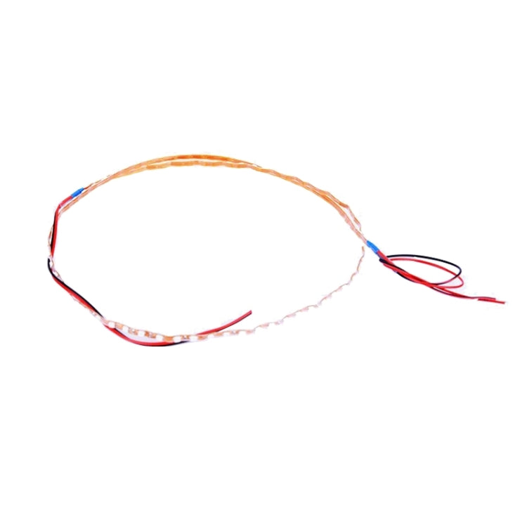 5 PCS Normally-on Style 45 LED 3528 SMD Waterproof Flexible Car Strip Light for Car Decoration, DC 12V, Length: 45cm, 45cm+Red, 45cm+White, 45cm+Yellow, 45cm+Dark Blue, 45cm+Green, 45cm+Ice blue, 45cm+Pink