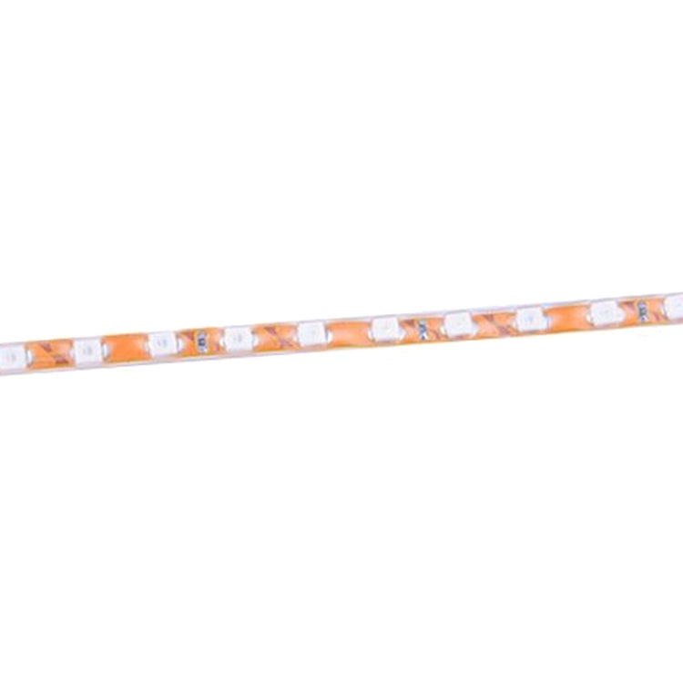 5 PCS Flow Style 45 LED 3528 SMD Waterproof Flexible Car Strip Light for Car Decoration, DC 12V, Length: 45cm, 45cm Red, 45cm White, 45cm Yellow, 45cm Dark Blue, 45cm Green, 45cm Ice Blue, 45cm Pink