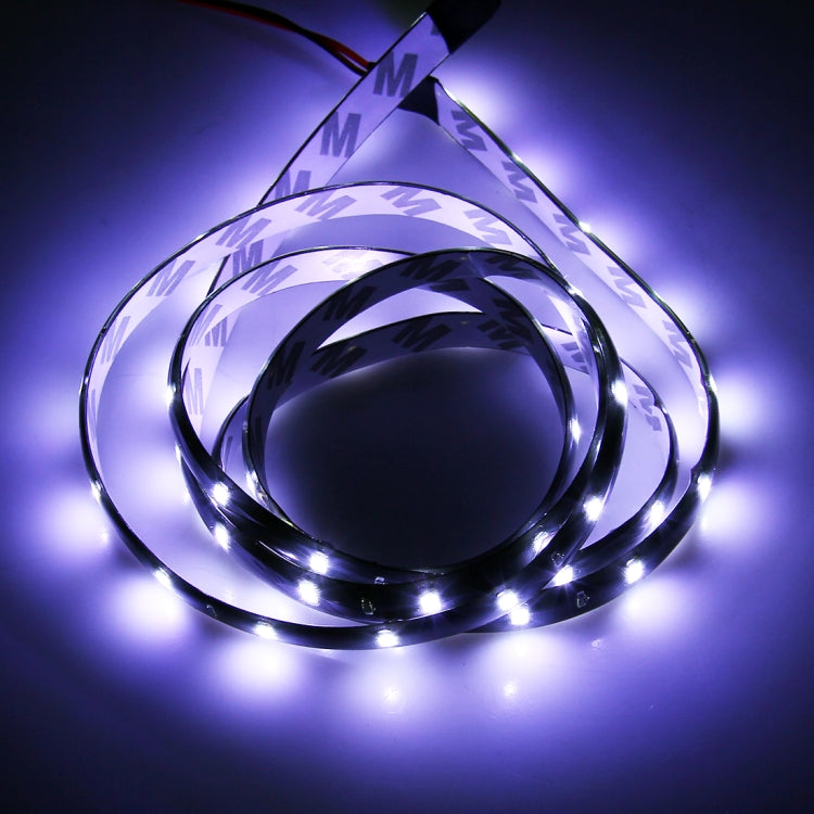 5 PCS 120cm 60 LED Waterproof Flexible Car Strip Light, DC 12V, 120cm