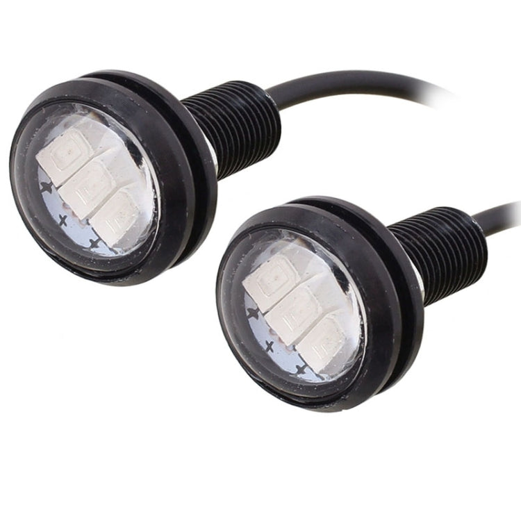 2 PCS MZ 22.5mm 1.5W 150LM White Light 3 LED SMD 5630 Spotlight Eagle Eye Light Daytime Running Light for Vehicles, S-CMS-1734G, S-CMS-1734L, S-CMS-1734R, S-CMS-1734W