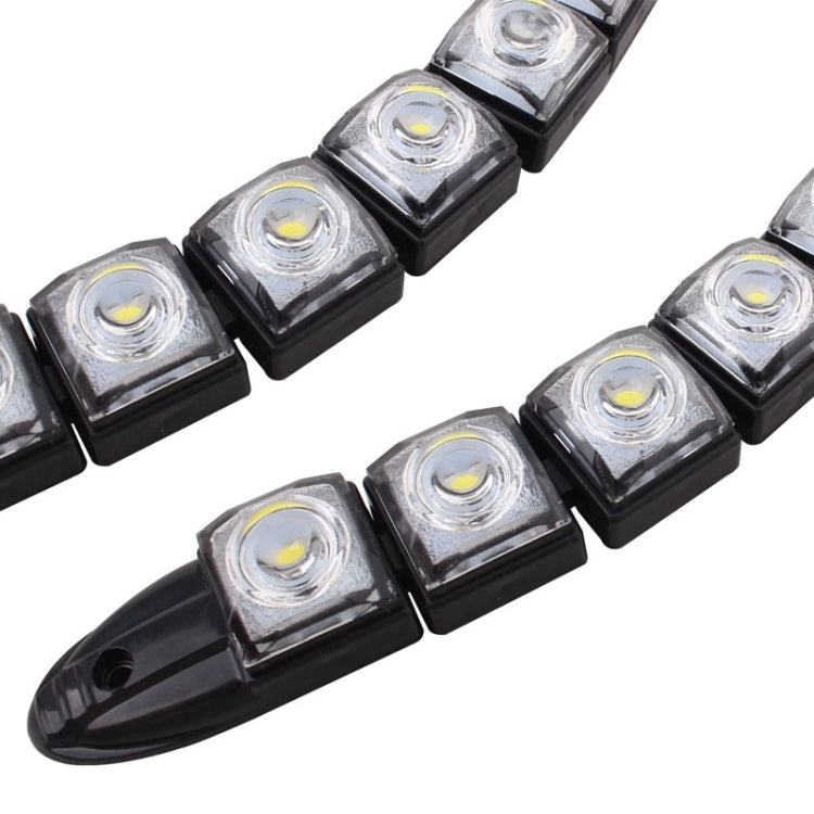 2 PCS  6W 12 LED SMD 5050 Flexible Snake LED Car Daytime Running Lights, DC 12V, 6W