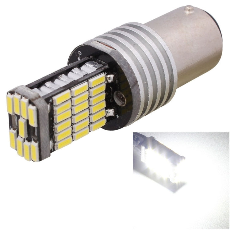 2 PCS 1157 9W 450LM White Light 45 LED 4014 SMD Car Brake Light Steering Light Bulb, DC 12V, 1157