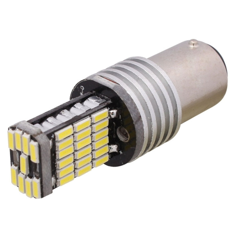 2 PCS 1157 9W 450LM White Light 45 LED 4014 SMD Car Brake Light Steering Light Bulb, DC 12V, 1157