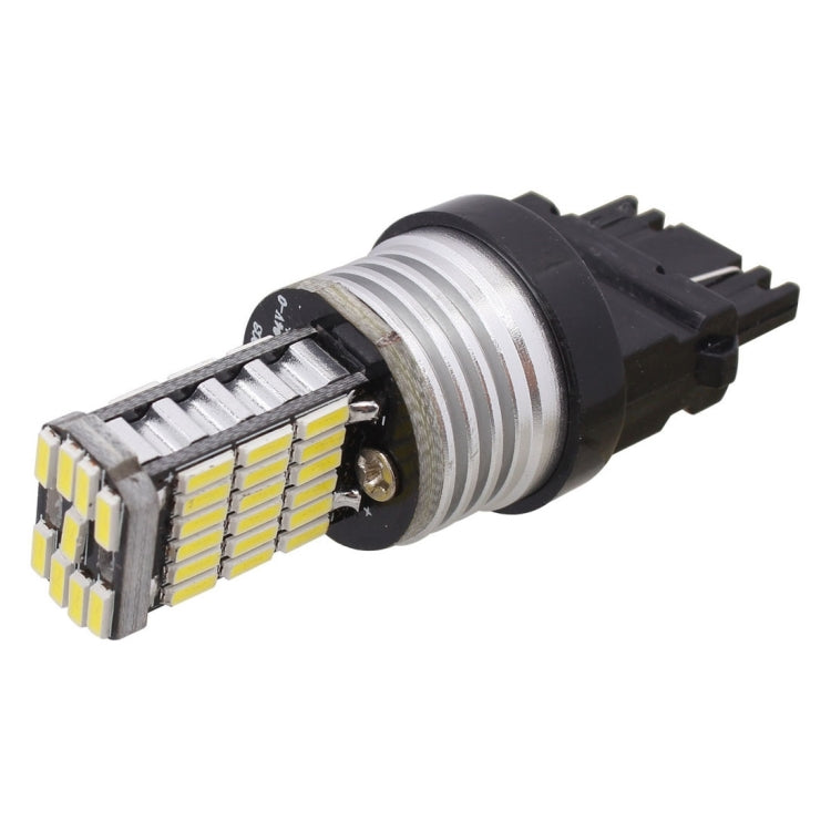 2 PCS T25 3156 9W 450LM White Light 45 LED 4014 SMD Car Brake Light Reverse Lamp Parking Light Bulb, DC 12V, 3156