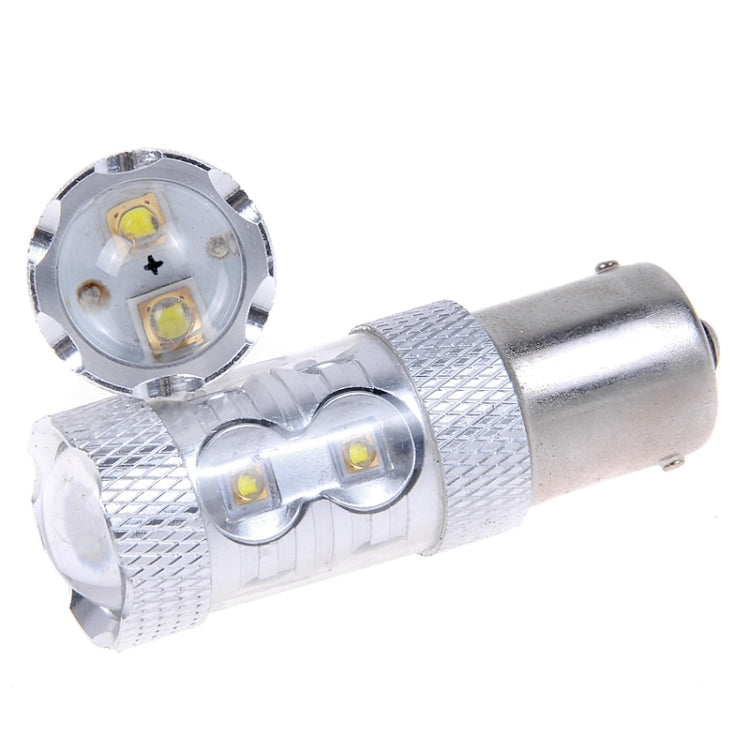 2PCS 1157/BAY15D 650 Lumen 50W 10-3535-LEDs 6500K White Light Car Brake Light, DC 12-24V, 1157