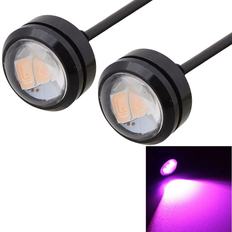 2 PCS 22.5mm 1.5W 150LM Ice Blue Light 3 LED SMD 5630 Spotlight Eagle Eye Light Daytime Running Light for Vehicles, S-CMS-3700B, S-CMS-3700F, S-CMS-3700G, S-CMS-3700L, S-CMS-3700R, S-CMS-3700W, S-CMS-3700Y
