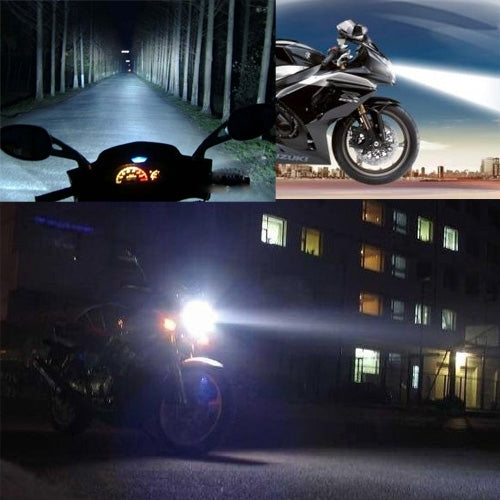 BA20D 6W White 250LM 5 LED COB Car Stop Brake Light Front Rear Turn Signal Lights for Motorcycle / Vehicles, DC 12V, 6W 250LM