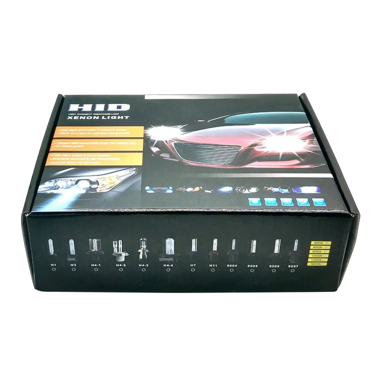 DC12V 35W 2x H3 Slim HID Xenon Light, High Intensity Discharge Lamp, H3, Color Temperature: 8000K, H3, Color Temperature: 6000K