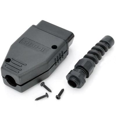 OBDII 16-Pin Connector Adapter for Car Diagnostic Male Cable