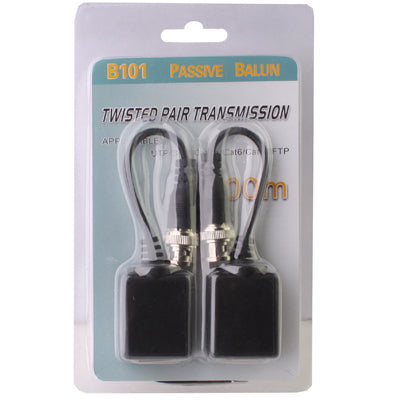 2 PCS Passive Balun Twisted Pair Transceiver, Transceiver