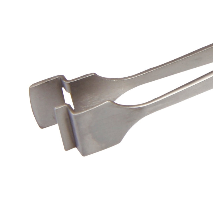 BEST BST-91-4L SA Professional Stainless Steel Wafer Tweezers for Silicon Wafer, BST-91-4L