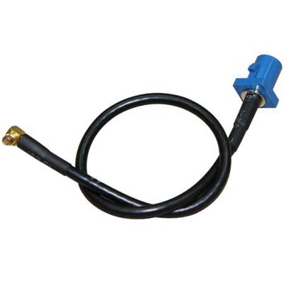 Fakra C Male to MMCX Male Connector Adapter Cable / Connector Antenna, Fakra C Male to MMCX