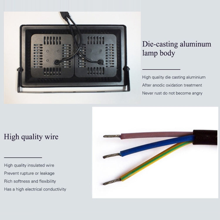 2 x 48 LED SMD 2835, Luminous Flux: > 8000LM, PF > 0.9, RA > 80, AC 90-140V, 100W Warm White