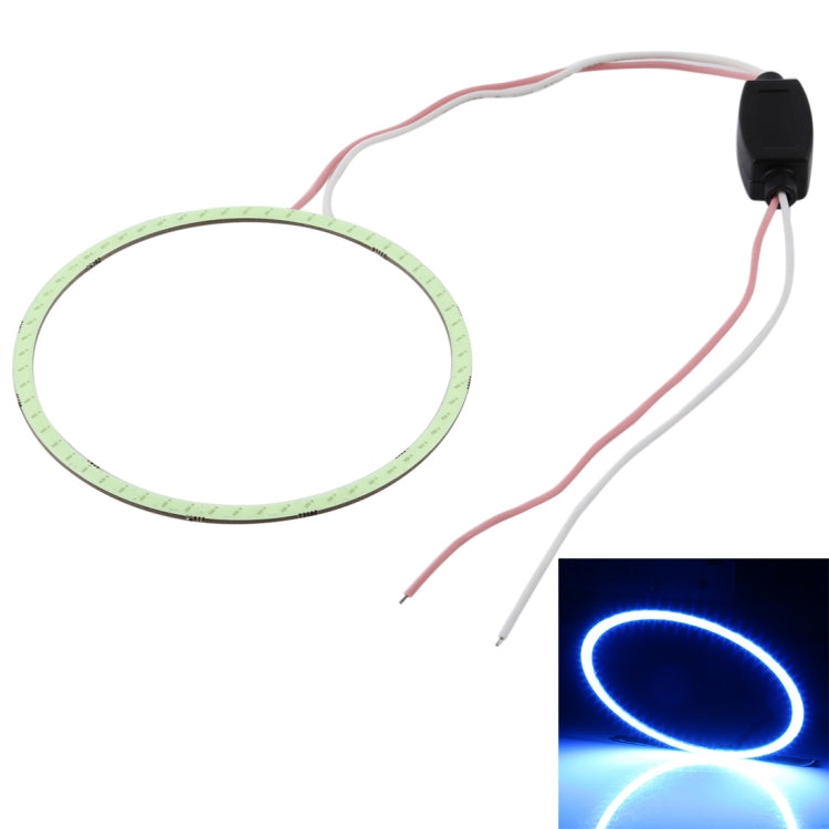 90mm 5W 180LM Angel Eyes Circles Car Headlight COB LED Lights for Vehicles, DC 12-24V, 90mm Pink Light, 90mm Green Light, 90mm Red Light, 90mm Blue Light, 90mm  White Light