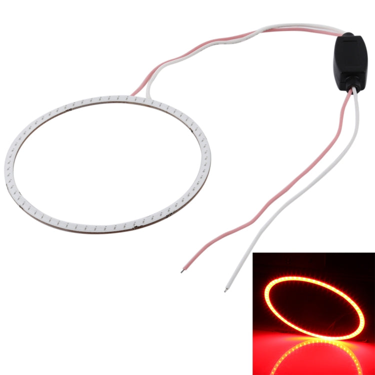 90mm 5W 180LM Angel Eyes Circles Car Headlight COB LED Lights for Vehicles, DC 12-24V, 90mm Pink Light, 90mm Green Light, 90mm Red Light, 90mm Blue Light, 90mm  White Light