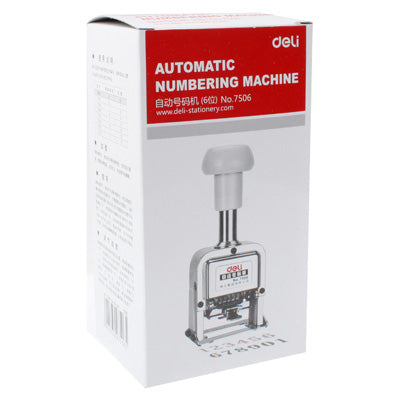 High Performance Metal Material Automatic Numbering Machine (6 Code), 6 Code