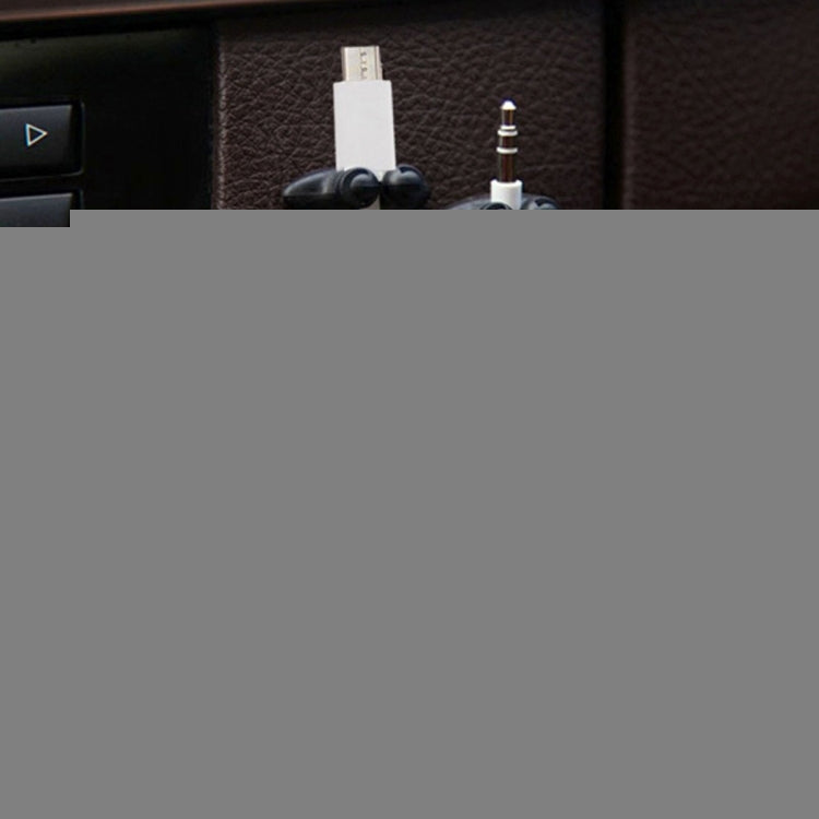 8 PCS DM-003 Car Cable Convenient Bundle Clip with Adhesive, DM-003(Black)