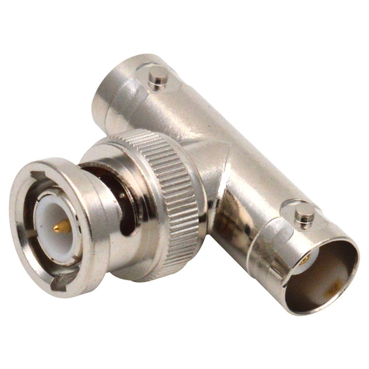 T-Type BNC Plug To 2 BNC Jack Connector, T-Type BNC To 2 BNC