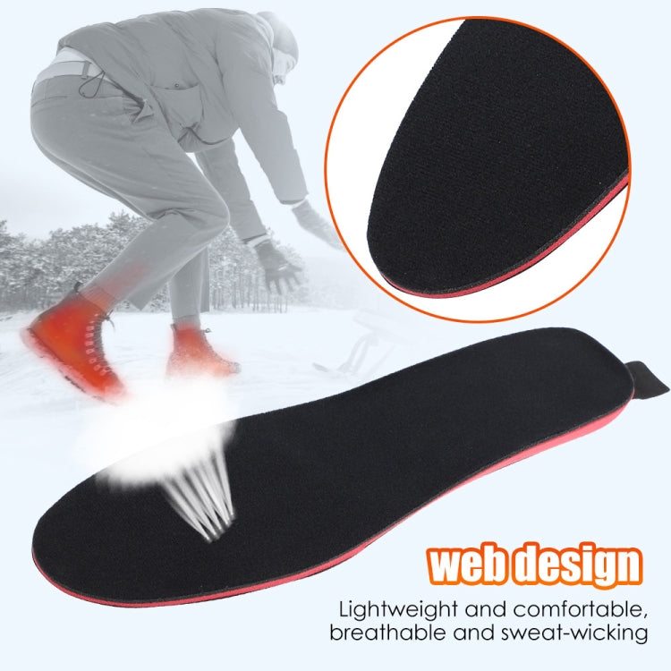 Rechargeable Electric Heating Insole Wireless Remote Control Smart Thermal Insole,Size:Medium(34-40 Size), Size:Medium
