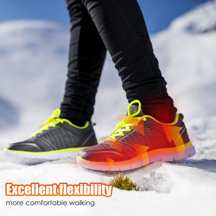 Rechargeable Electric Heating Insole Wireless Remote Control Smart Thermal Insole,Size:Medium(34-40 Size), Size:Medium