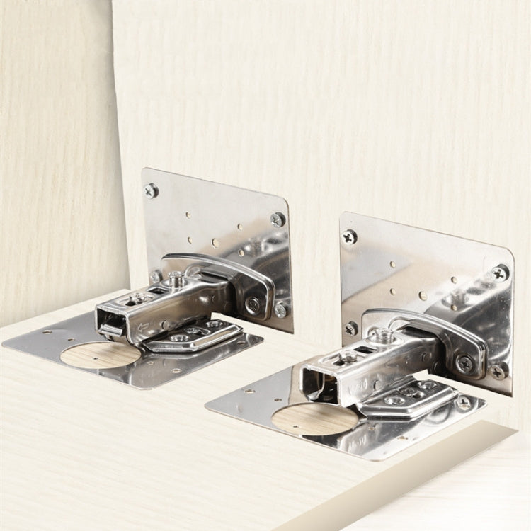 304 Stainless Steel Hinge Hydraulic Damping Mute Thickening Buffer Hinge (Set), Buffer Hinge Set