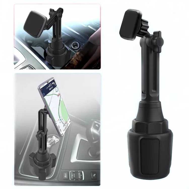 A57+X906 Ajustable Convenient Car Water Cup Magnetic Mobile Phone Holder, A57+X906