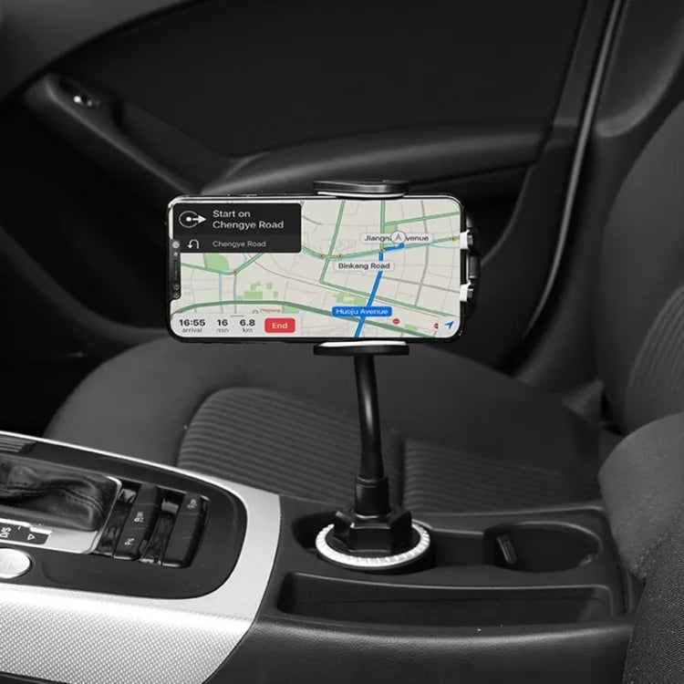 A64+X905 Universal 360 Degree Car Phone Mount Adjustable Gooseneck Cup Holder Stand, A64+X905