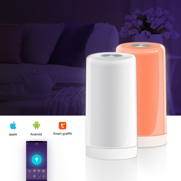 008B Tuya Wifi Remote LED Bedside Touch Lamp RGB Color Changing Dimmable Light