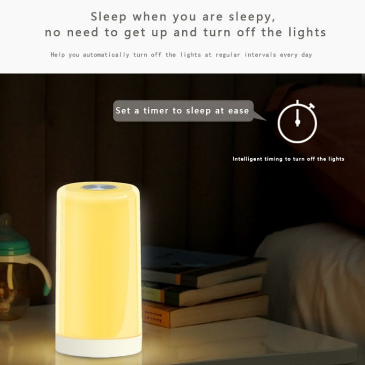 008B Tuya Wifi Remote LED Bedside Touch Lamp RGB Color Changing Dimmable Light